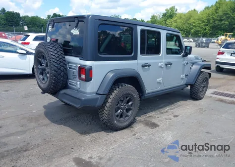 2023 Jeep Wrangler 4-Door Willys 4X4 from USA, damaged, VIN 1C4HJXDN2PW615882